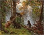 Картина рис. по номерам 40*50см ФРЕЯ "Утро в сосновом лесу" 124495 - фото 41608