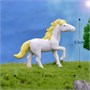 Лошадь мини-фигурка 5,5*7,6см, цв белый 125007 - фото 42159