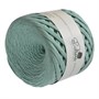 Пряжа трикотажная Saltera ЦВЕТ: МЕНТОЛ МЕЛАНЖ (109) 100% хлопок 100м/ширина нити 7-9мм  102537