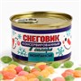 Монпансье «Снеговик консервированный»: со вкусом тутти-фрутти, 100гр 121289
