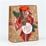 Пакет подарочный новогодний крафтовый «С Новым годом», S 15*12*5.5см 125829
