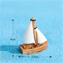 Парусник мини-фигурка 3,2*4см 126262