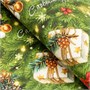 Бумага упаковочная новогодняя глянцевая «С Новым годом», 70*100см, 1л 126338