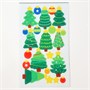 Наклейки из фетра «Елочки», 11*18.5см, 22шт 126378