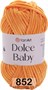 Пряжа YarnArt Dolce Baby 100% микро-полиэстер, 50гр №852 Св.оранжевый 126533