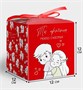 Коробка подарочная складная «Любовь», 12*12*12см 127590