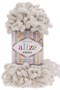 Пряжа Alize Puffy 100% Микрополиэстер 100гр №599, слоновая кость 105675