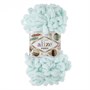 Пряжа Alize Puffy 100% Микрополиэстер 100гр №820, мята 127763