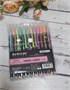 Н-р ручек шариковых 12цв  пастель neon color 110178