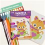 Вышивка крестиком д/детей «Котик», н-р д/творчества, 14*10см 128270