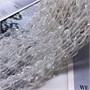 Бусины хрусталь рис 5*7 мм цвет прозрачный 17244