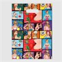 Пакет полиэтиленовый с вырубной ручкой "POP ART", клубничка 30*40см 22332 - фото 6919