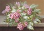 Тканая основа с рисунком 30*39см д/вышивания лентами Розовые розы и сирень  - фото 7114