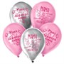 Н-р воздушных шаров "Мама" 12" 5шт  10567 - фото 8006