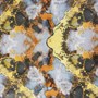Бумага упаковочная глянцевая «Мрамор с золотом», 70 × 100 см - фото 9133